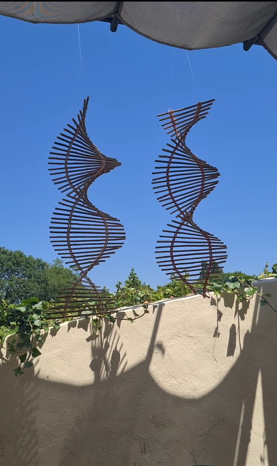 spirale en osier